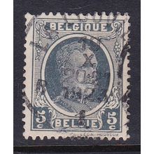 BELGIUM 1922 ALBERT I 5c VALUE USED SG352