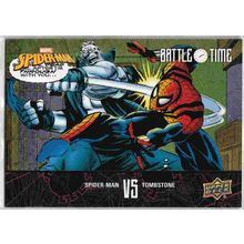 2024 UPPER DECK SPIDER-MAN ' BATTLE TIME ' card # BT - 23