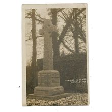 Theale War Memorial, Berkshire, RP Postcard.