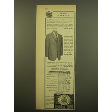 1961 J. Press Clothing Ad - Sport Jackets