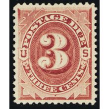 J24, Mint XF LH 3¢ Postage Due Stamp * Stuart Katz