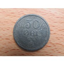 Norway 1944 50 Ore Coin