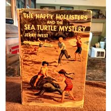 The Happy Hollister's And The Sea Turtle Mystery By Jerry West W/Dustjacket 1964