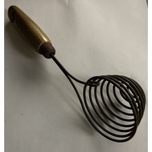 Vintage Spring Coil Metal Colander 8 1/4"