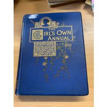 1893-94 "THE GIRL'S OWN ANNUAL" VOL 15 ILLUSTRATED 2.1kg HARDBACK BOOK (EV3)