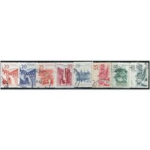 1958/1963 8 different values - #51 fine used (o)