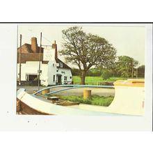 Shropshire GOLDSTONE Wharf Tavern (Thwaites) Postcard by BWB