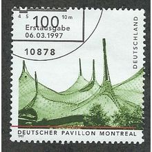 GER 1997 100pf 'GERMAN ARCHITECTURE' (EX M/S)FINE USED (EBID52-327)