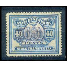 Used Revenue 40c N.Y. Stock Transfer Very Fine WA2805