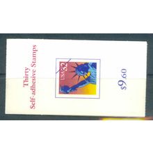 3122bcd Bk260 32c Statue of Liberty Very Fine MNH Pane/30 P# V1111 L00223