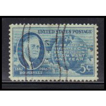 Used 933 5c Franklin Roosevelt Fine KA7760