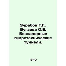 Zurabov G.G., Bugaeva O.E. Non-portable hydraulic engineering tunnels. In Rus