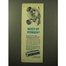 1964 Alka-Seltzer Ad - Mixed-Up Stomach