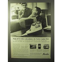 1964 Norelco Speedshaver 30 Ad - Happy Gift for Fathers