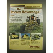 1984 Vermeer Rakes, Mowers, Balers and Bale Buster Ad