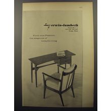 1956 Erwin-Lambeth Desk and Chair Ad - Form and fashion