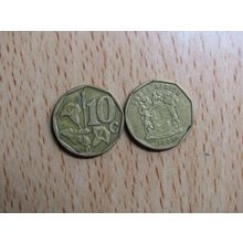South Africa 1996 10 Cents Coin