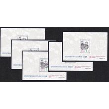Macao Macau Cultural Mix 5 MSs 1999 MNH SG#MS1136