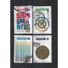 Singapore."Prosperity through Quality&Reliability" Campaign set of 4.FU.Jun25