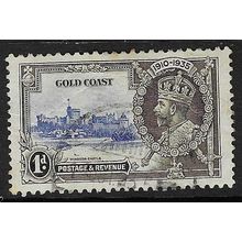 GOLD COAST 1935 GV SILVER JUBILEE 1d USED SG113