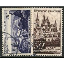 1951 Yvert 916/917 - #2 fine used (o)