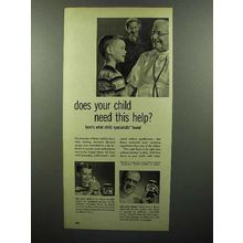 1951 Bosco Chocolate Syrup Ad - Does Child Need Help