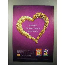 2004 Post Shredded Wheat, Raisin Bran Cereal Ad