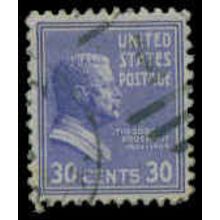 Used 830 30c Theodore Roosevelt Fine M08142