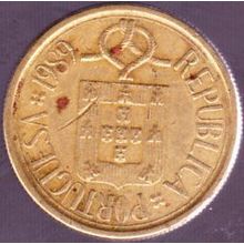 1989 Portugal 5 Escudos Coin