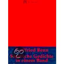 Samtliche Gedichte - Gottfried Benn