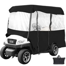 Golf Cart Enclosure 86'', 4-Person Golf Cart Cover, 4-Sided Fairway Deluxe, ...