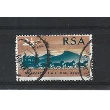 SouthAfrica.SG297 2 1/2c Mail Coach.Fine Used.Aug25b