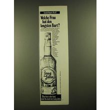 1977 Long John Scotch Ad - in German