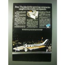 1979 Beechcraft Duke Plane Ad - For Growing Companies