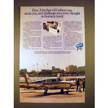 1979 Beechcraft Sierra Plane Ad - Will Excite You!