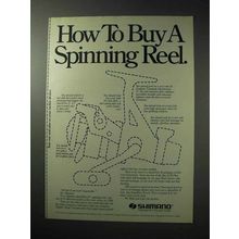 1986 Shimano QuickFire II Reel Ad - How To Buy