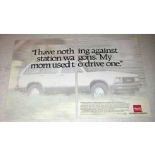 1992 GMC Jimmy SLT Ad - Nothing Against Station Wagons