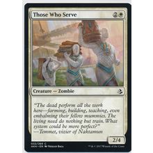 Magic the Gathering MTG Amonkhet 32/269 Those Who Serve