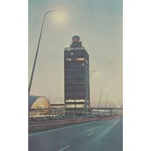 John F Kennedy Airport Arrival Building 1960s Postcard