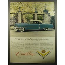 1954 Cadillac Cars Ad - Dream car of twenty-five million