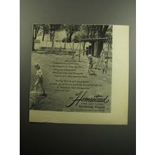 1957 Homestead Resort Ad - Children have a good time at The Homestead