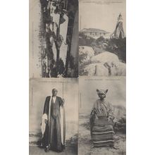 Guinea Francaise Le Douane Iles De Loos Marche 4x Africa Old Postcard s