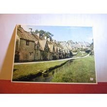 ARLINGTON ROW, BIBURY, GLOUCESTERSHIRE used postcard by Walter Scott 1950s pm =