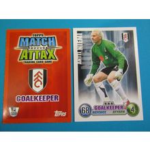 Antti Niemi - Fulham - Match Attax 2007/08 Football Card
