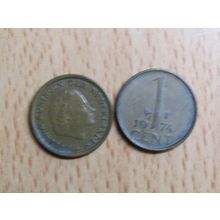 Netherlands 1974 1 Cent Coin