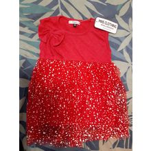 girl toddler red dress size 4 / 5 BNWT Kitchoun brand
