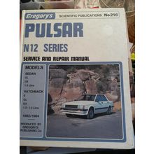 gregorys pulsar N12 series book hardcover service & repair manual