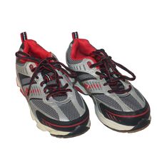 STARTER Brand Athletic Youth Shoes Size 13y Silver and orange Running Sneakers