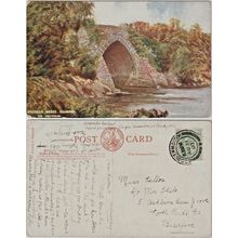 Brickeen Bridge - Co Kerry - Ireland Killarney 1907 LNWR Postcard