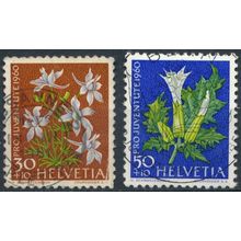 Pro Juventute: 30c & 50c - Switzerland 1960 - FH - MiNr 725/6